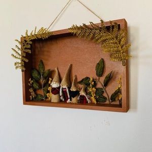 Burlap Waldorf Peg Gnomes